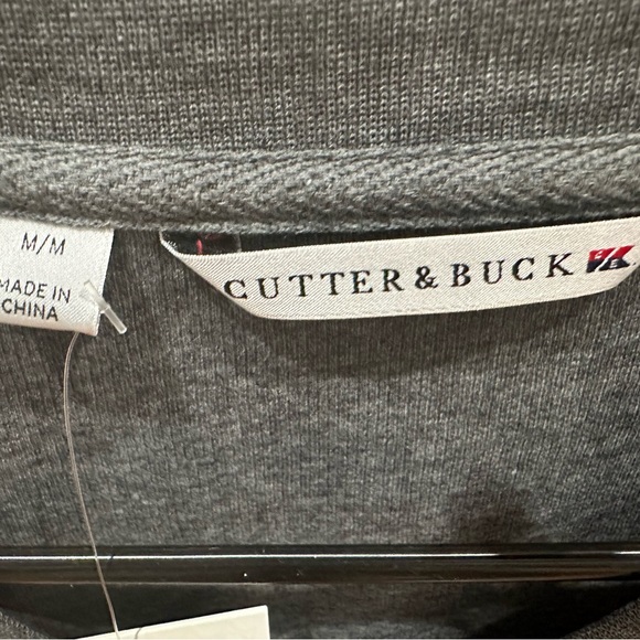 NWT Cutter and Buck Men’s Pima Cotton Pullover Size Medium - Picture 3 of 4